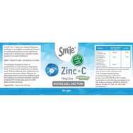 Smile Zinc+C & Quercetin 60caps Smile Zinc+C & Quercetin 60caps