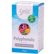 Smile Polyphenols Хранителна добавка с екстракт от плодове и зеленчуци, богата на полифеноли с мощни антиоксидантни свойства 30caps