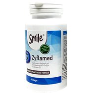 Smile Zyflamed Хранителна добавка с билкови екстракти, бромелаин & витамин D3 за поддържане на опорно-двигателната система & укрепване на имунитета с противовъзпалителни свойства 60 капсули Smile Zyflamed Хранителна добавка с билкови екстракти, бромелаин & витамин D3 за поддържане на опорно-двигателната система & укрепване на имунитета с противовъзпалителни свойства 60 капсули