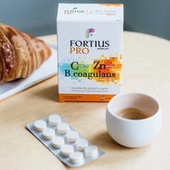 Geoplan Fortius Pro Vitamin C, Zinc & Probiotics Хранителна добавка с Витамин C, Цинк & Пробиотици за Подсилване & Баланс на Имунната Система 60Disp.tabs