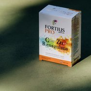 Geoplan Fortius Pro Vitamin C, Zinc & Probiotics Хранителна добавка с Витамин C, Цинк & Пробиотици за Подсилване & Баланс на Имунната Система 60Disp.tabs