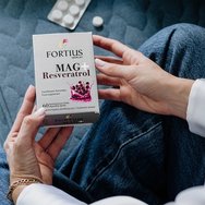 Geoplan Fortius Mag+ Resveratrol Хранителна добавка с магнезий & ресвератрол за нормалната функция на нервната & мускулната система 60Disp.tabs Geoplan Fortius Mag+ Resveratrol Хранителна добавка с магнезий & ресвератрол за нормалната функция на нервната & мускулната система 60Disp.tabs