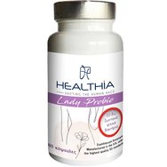 Healthia Lady Probio 60caps - Формула за хранителна добавка с пробиотици и пребиотици с целенасочено действие за укрепване и поддържане на нормалната вагинална флора Healthia Lady Probio 60caps - Формула за хранителна добавка с пробиотици и пребиотици с целенасочено действие за укрепване и поддържане на нормалната вагинална флора