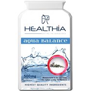 Healthia Aqua Balance 500mg Хранителна добавка с Витамин B6, Магнезий & Екстракти & Билки за справяне със задържането на течности & баланса на течностите в тялото 60caps