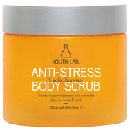 Youth Lab Anti-Stress Body Scrub 350g - Pineapple, Lilly of the Valley & Cononut - Ексфолиращ крем за тяло против стрес, за детоксикация и благополучие Youth Lab Anti-Stress Body Scrub 350g - Pineapple, Lilly of the Valley & Cononut - Ексфолиращ крем за тяло против стрес, за детоксикация и благополучие