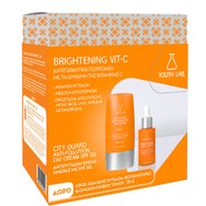 Youth Lab Promo Brightening City Guard Anti-Pollution Day Cream Spf50, 40ml & Подарък Vit-C Serum 15ml Youth Lab Promo Brightening City Guard Anti-Pollution Day Cream Spf50, 40ml & Подарък Vit-C Serum 15ml