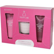 Youth Lab Promo Anti-Stress Body Lotion Spice Harmony 200ml & Shower Gel 200ml & Подаръчна ароматна свещ за дома