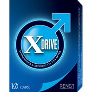 XDrive Food Supplement for Men 10caps - Хранителна добавка за мъже, която подобрява сексуалното представяне, енергия и издръжливост XDrive Food Supplement for Men 10caps - Хранителна добавка за мъже, която подобрява сексуалното представяне, енергия и издръжливост