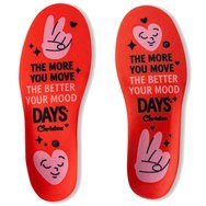 Christou Days Kids Comfy Move Your Mood Arch Support Insoles Червен 1 Чифт, Код CH-057 - No 32 / 34