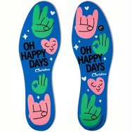 Christou Oh Happy Days Kids Fresh Deodorishing Comfort Insoles Син 1 Чифт, Код CH-074 - № 30 / 37