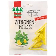 Kaiser Zitronen-Melisse 75g - Бонбони без захар против болки в гърлото и кашлица с орлови нокти и 13 билки Kaiser Zitronen-Melisse 75g - Бонбони без захар против болки в гърлото и кашлица с орлови нокти и 13 билки