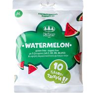 Kaiser Vitamins & Natural Fibers Watermelon Lollipops 10 бр - Хранителна добавка Lollipop с витамини и високо съдържание на фибри за енергия и стимулация с вкус на диня