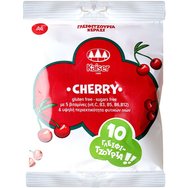 Kaiser Vitamins & Natural Fibers Cherry Lollipops 10 бр - Хранителна добавка Lollipop с витамини и високо съдържание на фибри за енергия и стимулация с вкус на череша