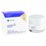 Medisei Panthenol Extra Night Cream Нощен крем против бръчки с хидратиращ, подхранващ и стягащ ефект 50ml