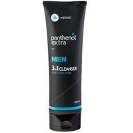 Medisei Panthenol Extra Promo Men 3in1 Body Cleanser 200ml & Face & Eye Cream 100ml & Deodorant Roll-On 50ml & Подарък торбичка 1 бр Medisei Panthenol Extra Promo Men 3in1 Body Cleanser 200ml & Face & Eye Cream 100ml & Deodorant Roll-On 50ml & Подарък торбичка 1 бр