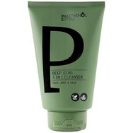 Panthenol Extra Deep Echo 3in1 Cleanser Мъжки тонизиращ душ гел & шампоан за лице, тяло & коса с прекрасен аромат 200ml