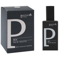 Panthenol Extra Men Eau De Toilette Мъжки парфюм с аромат на шоколад в комбинация с дървесни нотки, кехлибар и мускус за чувствена топлина 50ml