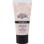 Macrovita Olive & Argan Hydration & Revitalization Hand Cream Travel Size 50ml - Хидратиращ и подмладяващ крем за ръце с арганово масло и зехтин Macrovita Olive & Argan Hydration & Revitalization Hand Cream Travel Size 50ml - Хидратиращ и подмладяващ крем за ръце с арганово масло и зехтин