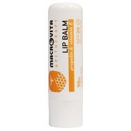 Macrovita Apotheapy Lip Balm Propolis & Vitamin E Spf20, 4.8gr - Защитен балсам за устни с прополис и витамин Е. Macrovita Apotheapy Lip Balm Propolis & Vitamin E Spf20, 4.8gr - Защитен балсам за устни с прополис и витамин Е.