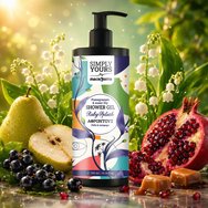 Macrovita Simply Yours Ruby Splash Pomegranate & Water Lily Shower Gel Хидратиращ, Освежаващ Душ Гел с Аромат на Нар & Водна Лилия, с Помпа 300ml Macrovita Simply Yours Ruby Splash Pomegranate & Water Lily Shower Gel Хидратиращ, Освежаващ Душ Гел с Аромат на Нар & Водна Лилия, с Помпа 300ml