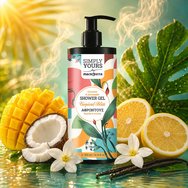 Macrovita Simply Yours Tropical Bliss Coconut & Pineapple Shower Gel Хидратиращ, ревитализиращ душ гел с аромат на кокос и ананас, с помпа 300ml Macrovita Simply Yours Tropical Bliss Coconut & Pineapple Shower Gel Хидратиращ, ревитализиращ душ гел с аромат на кокос и ананас, с помпа 300ml