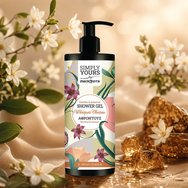 Macrovita Simply Yours Whisper Charm Vanilla & Jasmine Shower Gel Хидратиращ, Освежаващ Душ Гел с Аромат на Ванилия & Жасмин, с Помпа 300ml Macrovita Simply Yours Whisper Charm Vanilla & Jasmine Shower Gel Хидратиращ, Освежаващ Душ Гел с Аромат на Ванилия & Жасмин, с Помпа 300ml