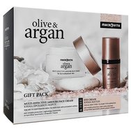 Macrovita Gift Pack Olive & Argan Multi-Effective 24Hours Face Cream Dry-Dehydrated 50ml & подарък Eye Cream 15ml Macrovita Gift Pack Olive & Argan Multi-Effective 24Hours Face Cream Dry-Dehydrated 50ml & подарък Eye Cream 15ml