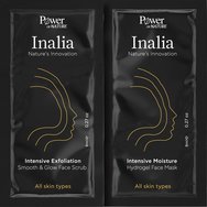 Inalia Intensive Exfoliation Smooth & Glow Face Scrub 8ml & Intensive Moisture Hydrogel Face Mask 8ml - Ексфолиращ крем за матова кожа и хидратираща хидрогелна маска за лице Inalia Intensive Exfoliation Smooth & Glow Face Scrub 8ml & Intensive Moisture Hydrogel Face Mask 8ml - Ексфолиращ крем за матова кожа и хидратираща хидрогелна маска за лице