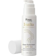 Inalia Face Sunscreen Spf50 with Hyaluronic Acid, Grape Extract & Vitamin E 50ml - Слънцезащитен крем за лице, висока защита с хиалуронова киселина, екстракт от грозде и витамин Е Inalia Face Sunscreen Spf50 with Hyaluronic Acid, Grape Extract & Vitamin E 50ml - Слънцезащитен крем за лице, висока защита с хиалуронова киселина, екстракт от грозде и витамин Е