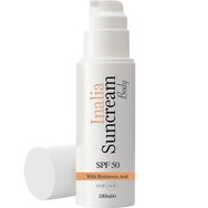 Inalia Suncream Body Spf50 Travel Size 100ml - Слънцезащитен крем за тяло с висока защита с хиалуронова киселина, екстракт от грозде и витамин Е Inalia Suncream Body Spf50 Travel Size 100ml - Слънцезащитен крем за тяло с висока защита с хиалуронова киселина, екстракт от грозде и витамин Е