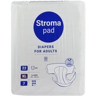 Stroma Pad Diapers for Adults 25 бр - Extra Large - Пелени за възрастни с висока абсорбция при инконтиненция Stroma Pad Diapers for Adults 25 бр - Extra Large - Пелени за възрастни с висока абсорбция при инконтиненция