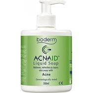 Boderm Acnaid Liquid Soap 500ml - Течен почистващ сапун за лице за ежедневна грижа за мазна кожа с акне, с помпа