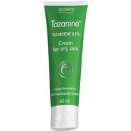 Boderm Tazarene 0.1% Oily Skin Cream Хидратиращ крем за локално приложение за мазна, склонна към акне кожа 40ml Boderm Tazarene 0.1% Oily Skin Cream Хидратиращ крем за локално приложение за мазна, склонна към акне кожа 40ml