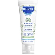 Mustela Promo Gentle Cleansing Gel 500ml & Hydra Bebe Body Lotion 100ml & Facial Cream 40ml & Подарък Musti Eau de Soin 50ml