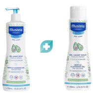 Mustela Promo Gentle Cleansing Gel for Hair & Body 950ml (750ml + 200ml)