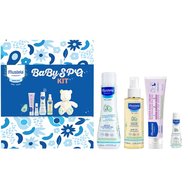 Mustela Promo Gentle Cleansing Gel 400ml (2x200ml) & Baby Oil Spray 100ml & 123 Vitamin Barrier Cream 50ml & Hydra Bebe Body Lotion 50ml & Подарък Teddy Bear 1 бр