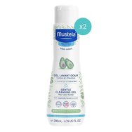 Mustela Promo Hydra Bebe Body Lotion 500ml & Gentle Cleansing Gel for Hair & Body 400ml (2x200ml) & 123 Vitamin Barrier Cream 200ml (2x100ml) & Подарък торбичка 1 бр