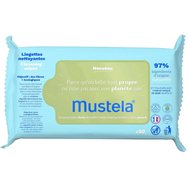 Mustela Promo Gentle Cleansing Gel 400ml (2x200ml) & Cleansing Wipes 60 бр & 123 Vitamin Barrier Cream 100ml