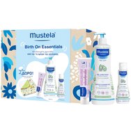 Mustela Promo Gentle Cleansing Gel 500ml & Hydra Bebe Body Lotion 100ml & 123 Vitamin Barrier Cream 100ml & Подарък Бебешки халат с качулка 1 бр Mustela Promo Gentle Cleansing Gel 500ml & Hydra Bebe Body Lotion 100ml & 123 Vitamin Barrier Cream 100ml & Подарък Бебешки халат с качулка 1 бр