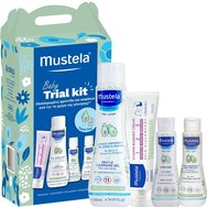 Mustela Promo Gentle Cleansing Gel 200ml & Hydra Bebe Body Lotion 50ml & No Rinse Cleansing Water 50ml & 123 Vitamin Barrier Cream 50ml Mustela Promo Gentle Cleansing Gel 200ml & Hydra Bebe Body Lotion 50ml & No Rinse Cleansing Water 50ml & 123 Vitamin Barrier Cream 50ml