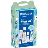 Mustela Promo Gentle Cleansing Gel 200ml & Hydra Bebe Body Lotion 50ml & No Rinse Cleansing Water 50ml & 123 Vitamin Barrier Cream 50ml Mustela Promo Gentle Cleansing Gel 200ml & Hydra Bebe Body Lotion 50ml & No Rinse Cleansing Water 50ml & 123 Vitamin Barrier Cream 50ml