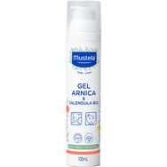 Mustela Promo Gentle Cleansing Gel 500ml & Cleansing Wipes 60 бр & Gel Arnica & Calendula Bio 100ml & Hydra Bebe Body Lotion 50ml & No Rinse Cleansing Water 50ml & Подарък Ученичка 1 бр