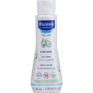 Mustela Promo Travel Size 123 Vitamin Barrier Cream 50ml & Gentle Cleansing Gel 200ml & Hydra Bebe Body Lotion 50ml & & Liniment Diaper Change Cleanser 50ml