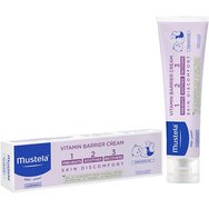 Mustela Promo Travel Size 123 Vitamin Barrier Cream 50ml & Gentle Cleansing Gel 200ml & Hydra Bebe Body Lotion 50ml & & Liniment Diaper Change Cleanser 50ml