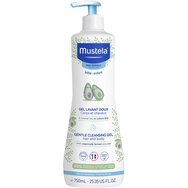 Mustela Promo Gentle Cleansing Gel for Hair & Body 750ml & 123 Vitamin Barrier Cream 50ml & Liniment Diaper Change Cleanser 50ml & Подарък плюшено мече за гушкане 1 брой & Подарък стикер за автомобил 1 брой