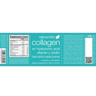 Natura Vita Collagen, Hyaluronic Acid, Vitamins & Minerals Хранителна добавка с колаген, хиалуронова киселина, витамини и минерали в течност за пиене за добро здраве на косата, кожата, ноктите и ставите с вкус на манго 250ml Natura Vita Collagen, Hyaluronic Acid, Vitamins & Minerals Хранителна добавка с колаген, хиалуронова киселина, витамини и минерали в течност за пиене за добро здраве на косата, кожата, ноктите и ставите с вкус на манго 250ml