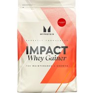 My Protein Impact Whey Gainer 2,5kg - Strawberry - Хранителна добавка на суроватъчен протеин на прах за сила, мускулна маса и възстановяване след тренировка с вкус на ягода