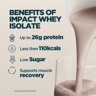 My Protein Impact Whey Isolate 1kg - Natural Chocolate My Protein Impact Whey Isolate 1kg - Natural Chocolate