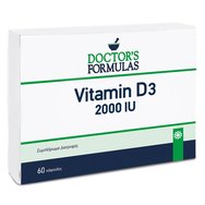 Doctor's Formulas Vitamin D3 2000 IU 60Soft.caps - Хранителна добавка с витамин D3 за поддържане на нормалното състояние на костите Doctor's Formulas Vitamin D3 2000 IU 60Soft.caps - Хранителна добавка с витамин D3 за поддържане на нормалното състояние на костите