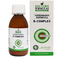 Doctor's Formulas  Liposomal B Complex 150ml - Хранителна добавка с всички витамини от група В Doctor's Formulas  Liposomal B Complex 150ml - Хранителна добавка с всички витамини от група В